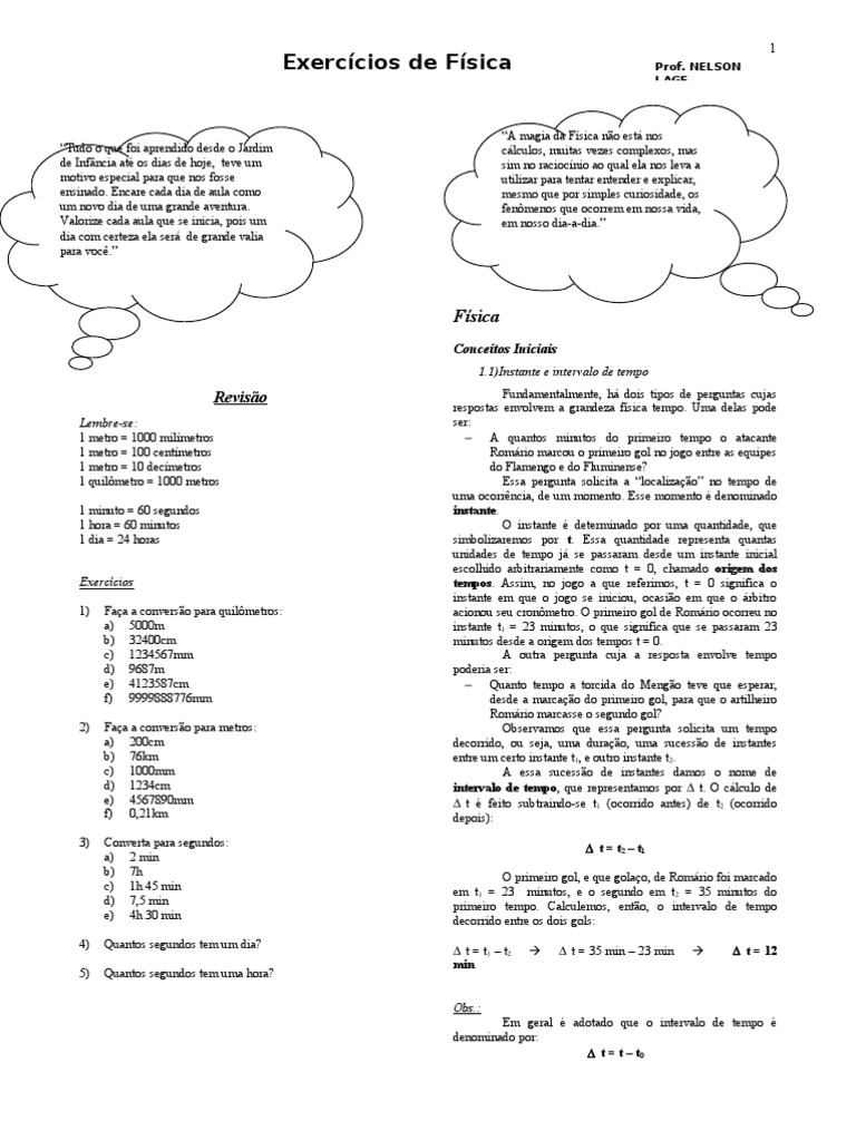 APOSTILADEFISICAI, PDF, Trajetória